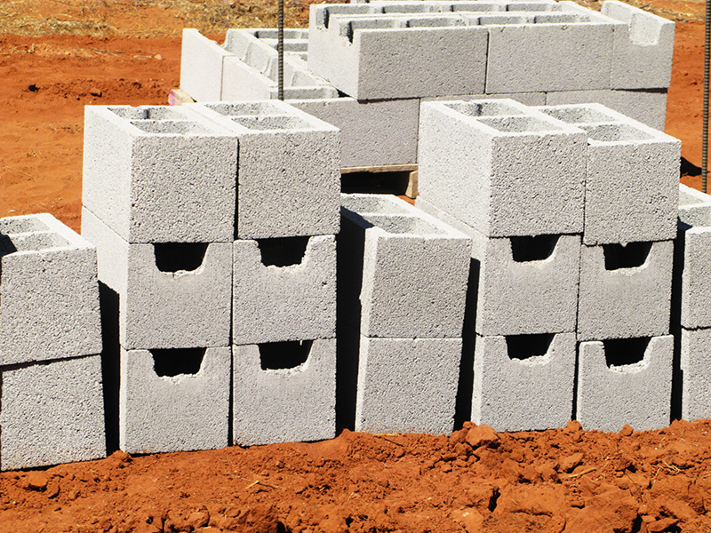 cement blocks